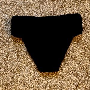 Black versatile bikini bottom